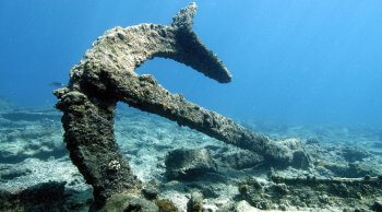 LOST ON A REEF Nantucket Whaleship Two Brothers Exhibit