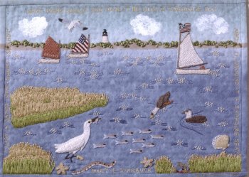 Embroidered Narratives by Susan Boardman