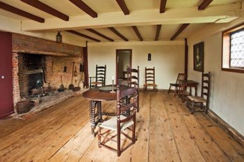 Oldest House Great Room, 2012, photographer Jeffrey Allen.
